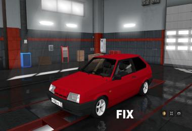 Fix for car VAZ-2108 Reworked v1.0