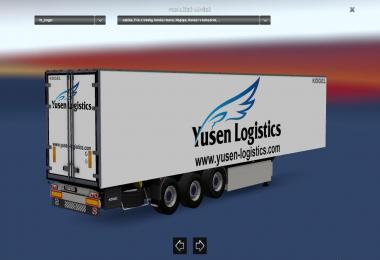 Kogel Trailer Skin Yusen Logistics v1.0