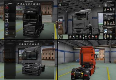 New Background in the menu and workshop v1.5 ETS2 1.31.x