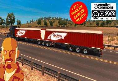 OMBU BI-TRAIN TRAILER (SINGLE & DOUBLE) ATS 1.31.x