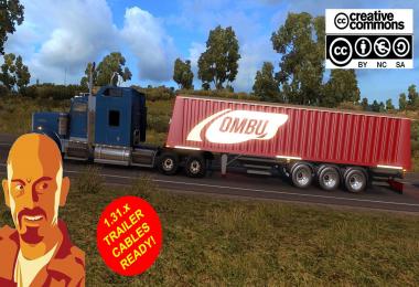 OMBU BI-TRAIN TRAILER (SINGLE & DOUBLE) ATS 1.31.x