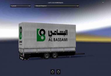 Trailer Tandem Al Bassami Transport V2 For ETS2 1.31