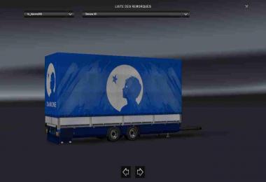 Trailer Tandem Danone V3 For ETS2 1.31