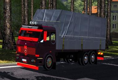 35 AU 8763 (Mercedes Benz 2521) Truck Mod Dealer Fix 1.31