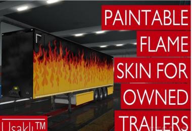 Colorable Flame Skin For Owned Trailers v1.0