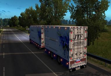 DAF XF 116 Flower Shuttle + Trailer – 1.31.x