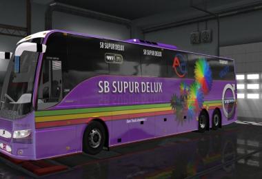 Volvo 9700 bus skin hanif bus or SB Bus skin for 1.31.x