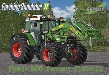 Fendt 500 Favorit C Series Final