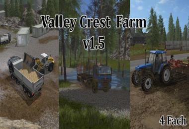 FS17 Valley Crest Farm 4x v1.5