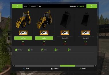 Pack JCB 3CX / 4CX v1.0.0.0