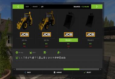 Pack JCB 3CX / 4CX v1.0.0.0