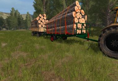 Homemade wood trailer v1.0