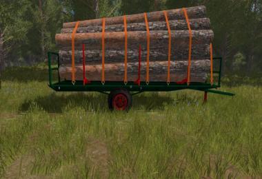 Homemade wood trailer v1.0