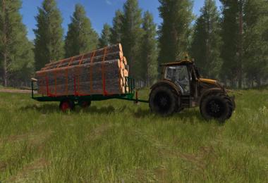 Homemade wood trailer v1.0