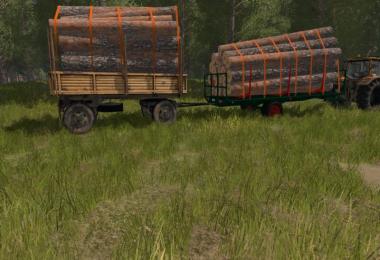 Homemade wood trailer v1.0