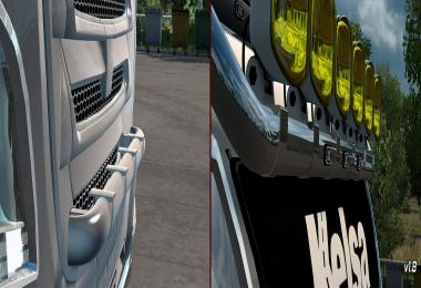 Kelsa Lightbars for DAF XF 105 & 106 v1.81