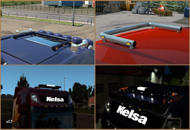 Kelsa Lightbars for DAF XF 105 & 106 v1.81