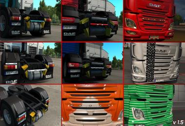 Kelsa Lightbars for DAF XF 105 & 106 v1.81