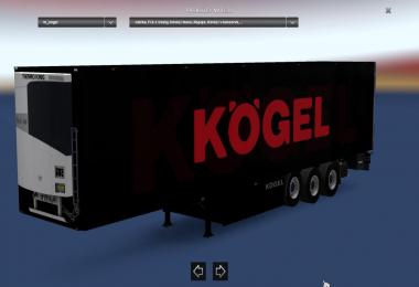 Kogel Trailer Black Big Logo v1.0