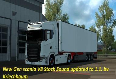 New Gen Scania V8 Stock Sound v1.1