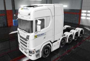 SKIN SCANIA S NEXT GEN 8X4 KRAKER TRAILERS v1.0