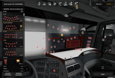 Table & wind-shield set for Actros MP3 v1.1.0