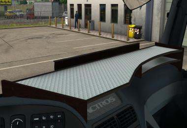 Table & wind-shield set for Actros MP3 v1.1.0