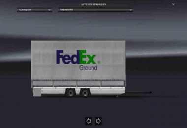 Trailer-Tandem Fed Ex Ground For ETS2 1.31