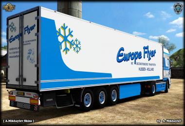 DAF XF 105 Europe Flyer Combo Skin v1.0