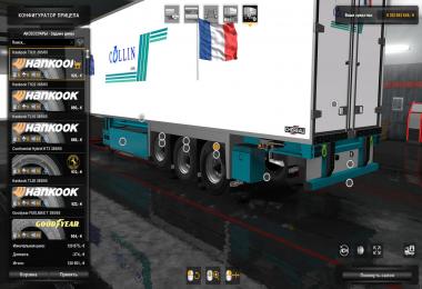 [ETS2] Real Trailer Tyres Mod v1.0 1.32.x