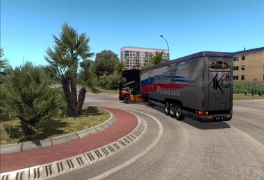 His semi-trailers from the map Russian expanses v1.1