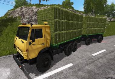 Kamaz 4310 + Trailer Flat AutoLoad v2.0