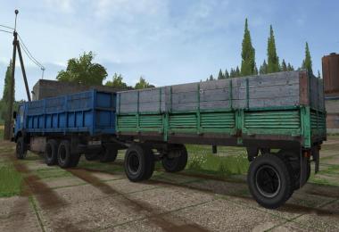 Kamaz 52212 + Trailer GKB 8351 v1.0