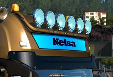 Kelsa lightbars for MB Actros MP3 & MP4 v1.1 [29.09.2018] 1.32.x