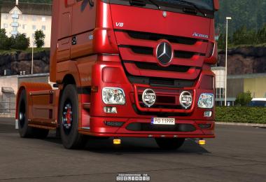 Kelsa lightbars for MB Actros MP3 & MP4 v1.1 [29.09.2018] 1.32.x