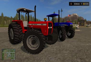 New Holland 7630 + MF 292 BR v1.0