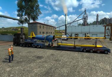 Oversized cargo for the map Russian open spaces v3.0 - v3.1