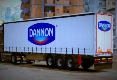 Own Trailer Danone For ETS2 1.32.x