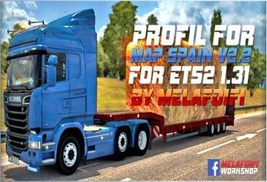 Profil For Map Spain v2.2 For ETS2 1.31