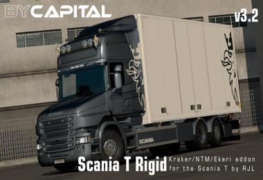 Rigid chassis for RJL Scania T & T4  – ByCapital v3.2