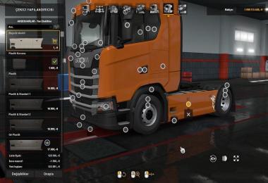 Sideskirt for New Scania 1.31 -1.32