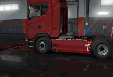 Sideskirt for New Scania 1.31 -1.32