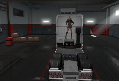 SKIN DAF XF 105 BRITNEY SPEARS v1.0