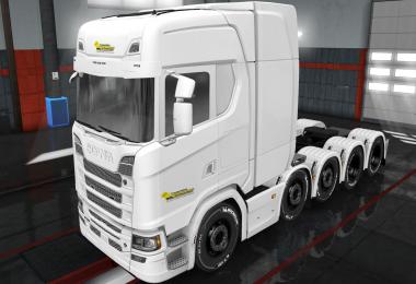 SKIN SCANIA S NEXT GEN 8x4 1.32.x