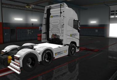 SKIN VOLVO FH16 2012 KRAKER TRAILERS v1.0