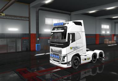 SKIN VOLVO FH16 2012 KRAKER TRAILERS v1.0