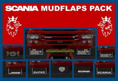 SCANIA MUDFLAPS PACK 1.32.x