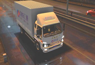 China JAC trucks + 8 species logistics skin 1.32.x