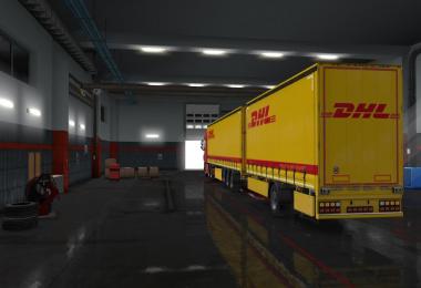 DHL Trailer Skin (Owned SCS Trailer) v1.0