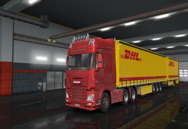 DHL Trailer Skin (Owned SCS Trailer) v1.0